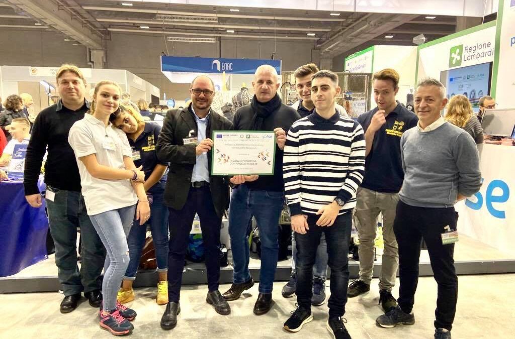 La nostra Agenzia Formativa Tedoldi è stata premiata all’evento #jobOrienta per i risultati che sono stati ottenuti nei vari progetti grazie ai nostri studenti