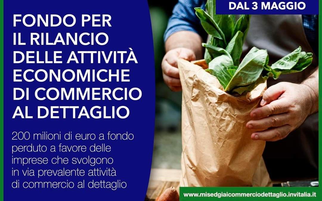 Fondo del MISE per per il rilancio delle attività economiche di commercio al dettaglio disponibile anche per le realtà di Lumezzane