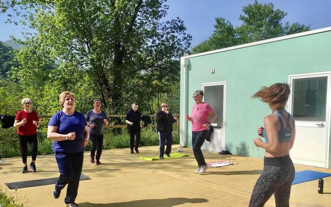 Fitness al parco per i cittadini over-50