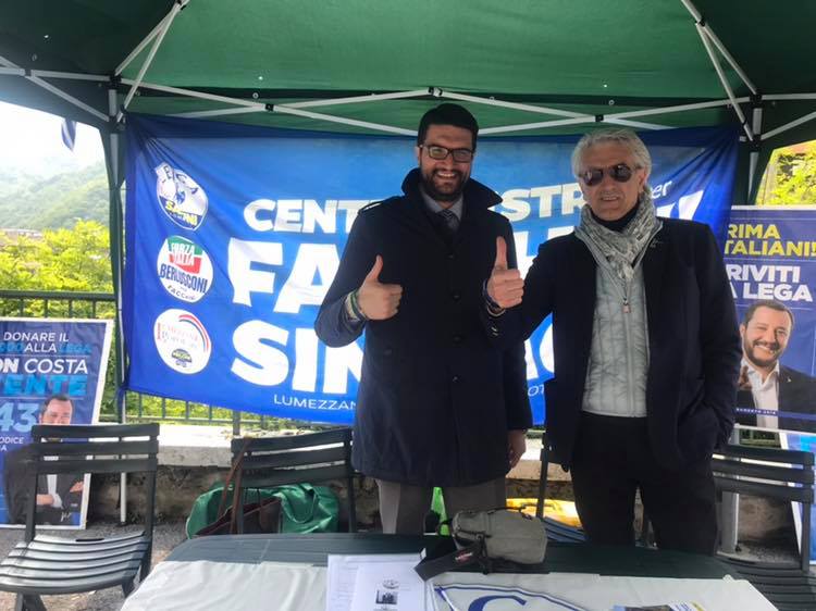 Gazebo Lega al mercato di Sant’Apollonio