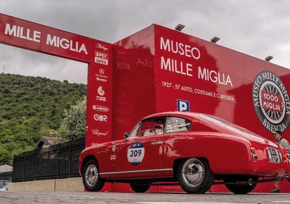 Partenza della 1000 miglia