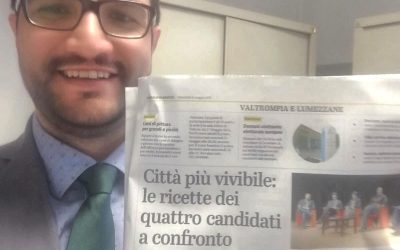 Confronto tra candidati Sindaco di Lumezzane pubblicato sul Giornale di Brescia