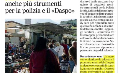 Nuove misure per la sicurezza a Lumezzane