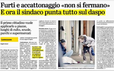 Iniziative per la sicurezza: daspo urbano in arrivo