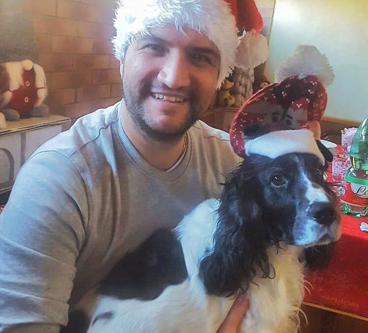 Auguri di Natale da me e la simpatica Belèn