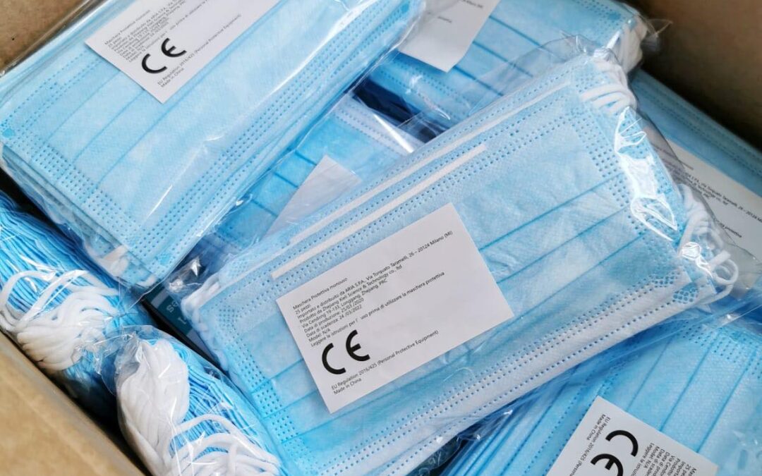 Nuova distribuzione mascherine in ogni casa di Lumezzane