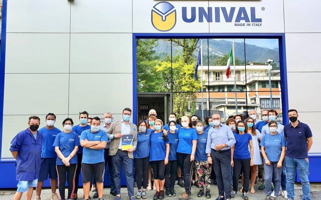 Visita presso azienda Unival