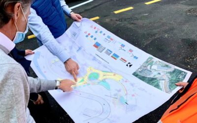 Prende forma la nuova mega-rotonda di Lumezzane