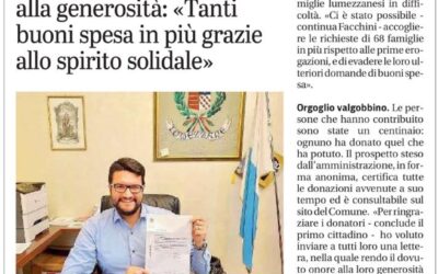 Viva la solidarietà lumezzanese