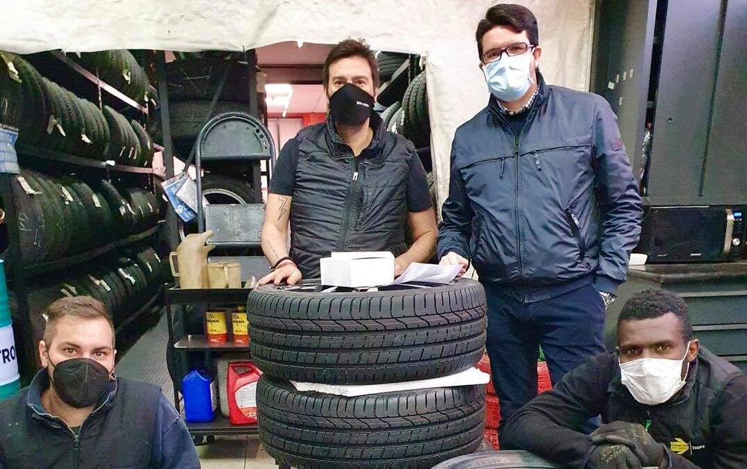 Visita all’officina di Lazzari Gomme