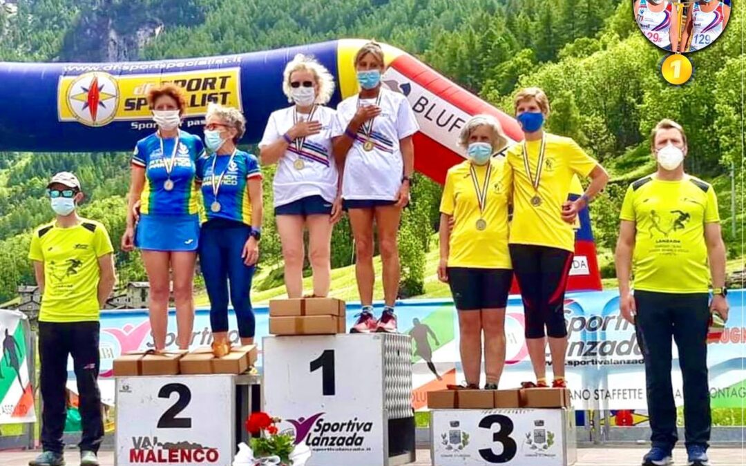 Congratulazioni ad Antonella e Jole campionesse italiane di staffetta in montagna