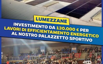 Pronti i fondi per l’efficientamento energetico del PalaLumenergia