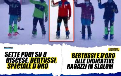 Grandi vittorie sugli sci per il lumezzanese Bertussi