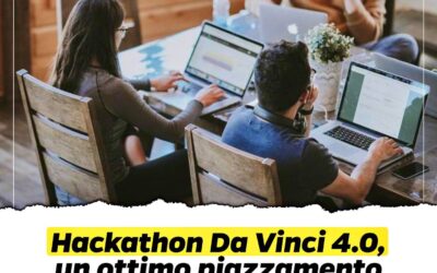 Congratulazioni ai ragazzi della “TeknoMech Lume” per l’ottimo posizionamento nell’Hackathon Da Vinci 4.0