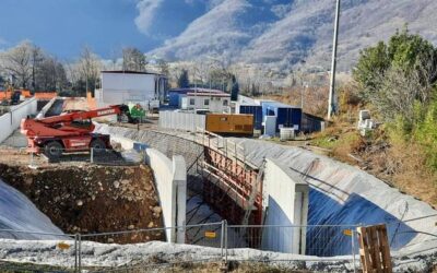 Alcune immagini dei lavori dell’Autostrada della Valtrompia che hanno causato del traffico anche uscendo da Lumezzane