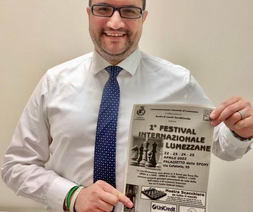 Primo storico festival internazionale di scacchi a Lumezzane