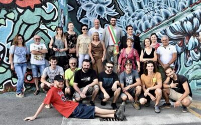 Inaugurazione del nuovo murale dedicato all’Avis