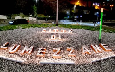 Nuova illuminazione per la scritta “Città di Lumezzane” che accoglie chi entra nel nostro territorio