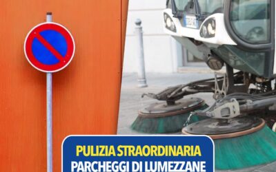 Interventi di pulizia straordinaria dei parcheggi