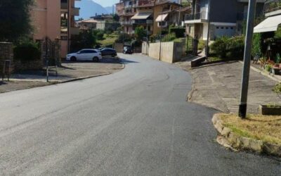 Proseguono lavori di nuove asfaltature a Lumezzane