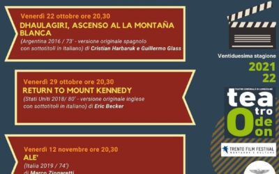 “Schegge di cinema e di montagna” all’Odeon
