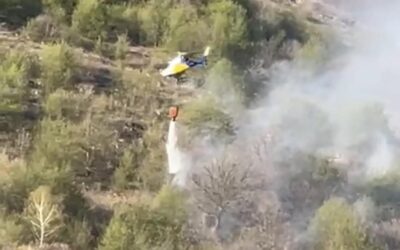 Aggiornamento incendio sulle nostre montagne
