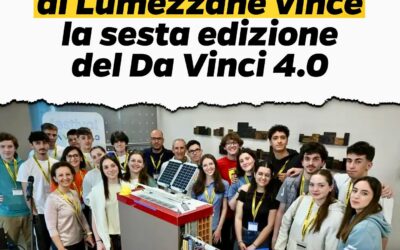 Grande vittoria del Primo Levi di Lumezzane alla sesta edizione del premio Da Vinci 4.0