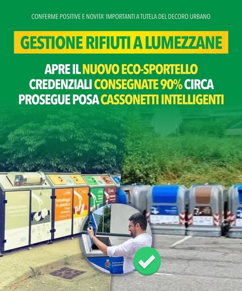 Aggiornamenti sulla rivoluzione dei rifiuti a Lumezzane