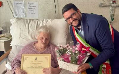 Auguri alla signora Domenica per le sue 101 candeline