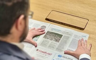 Inserto sul Giornale di Brescia dedicato a Lumezzane per il valore del lavoro e della fatica