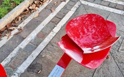 Spezzata la panchina rossa di Lumezzane e individuato il responsabile grazie ai social