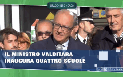 Teletutto racconta la visita del ministro Valditara a Lumezzane