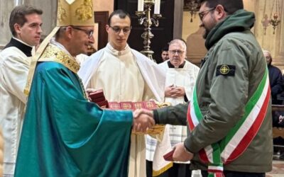 Incontro con il Vescovo Tremolada in occasione del Giubileo dei Sindaci
